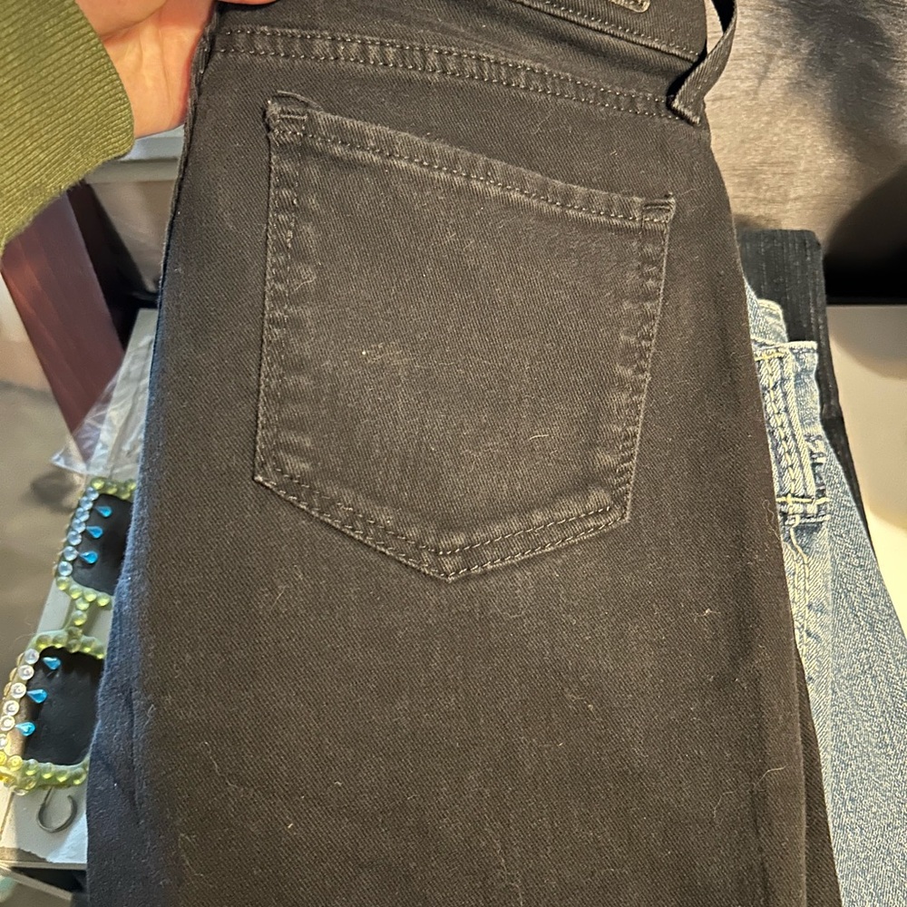 Levi's Classic Black Flare Jeans - Picture 4 of 4